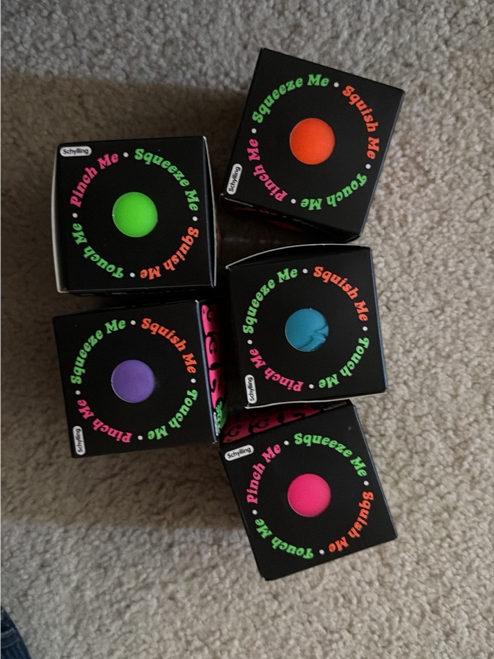 Needoh groovy globe set of 5